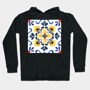 Floral ornament. Watercolor Hoodie